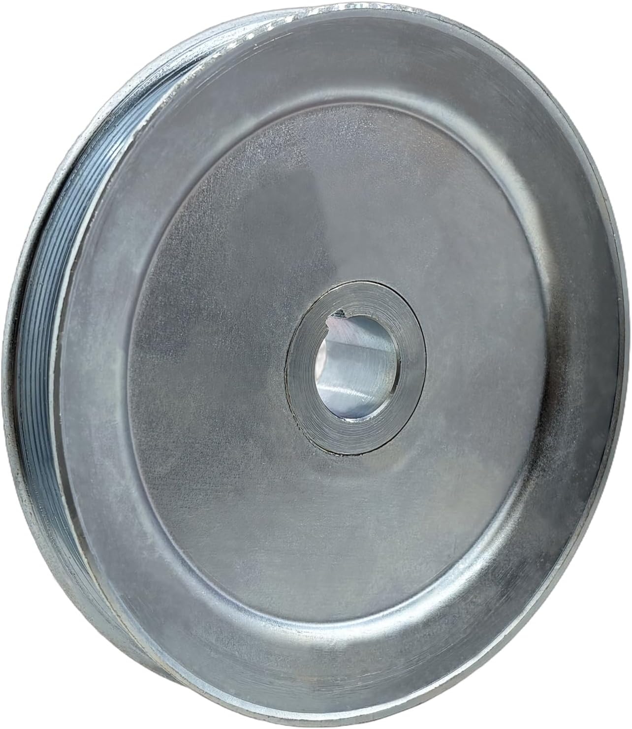 Polea motor acero carbono 7/8pulg ranura única