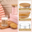 6 Frascos Vidrio con Tapas Bambú para Baño y Almacenamiento