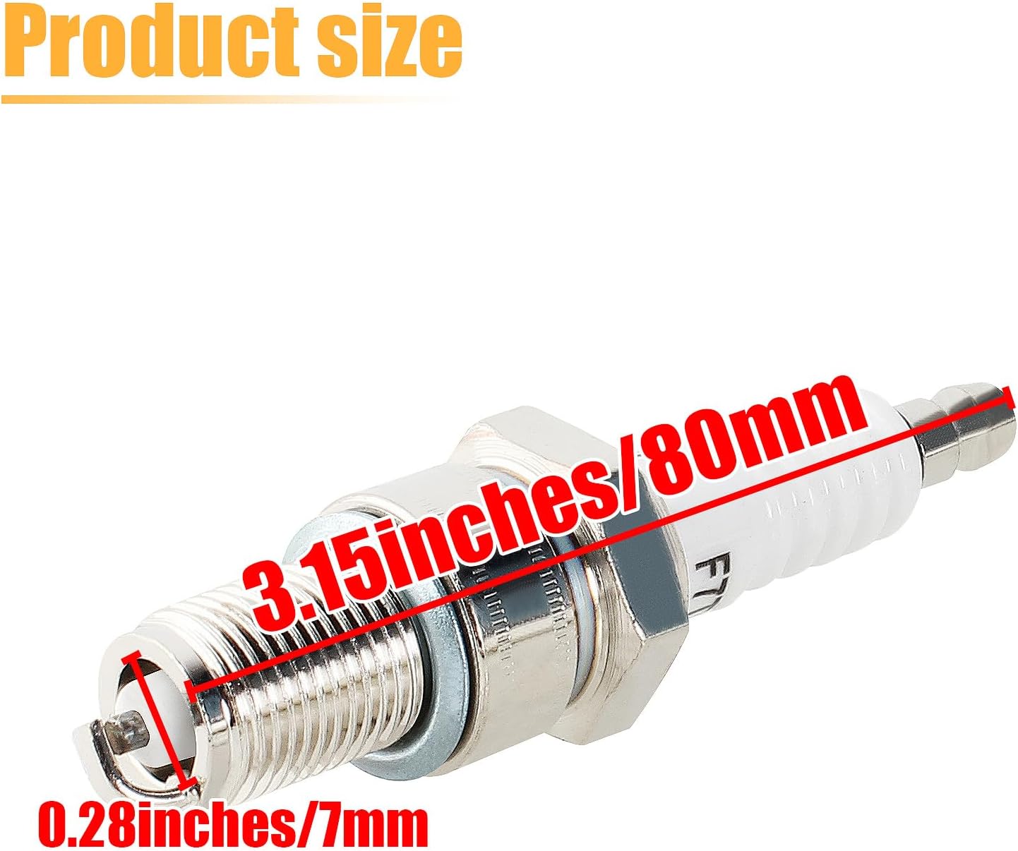 5 Bujías F7TC para Generador GX120-270
