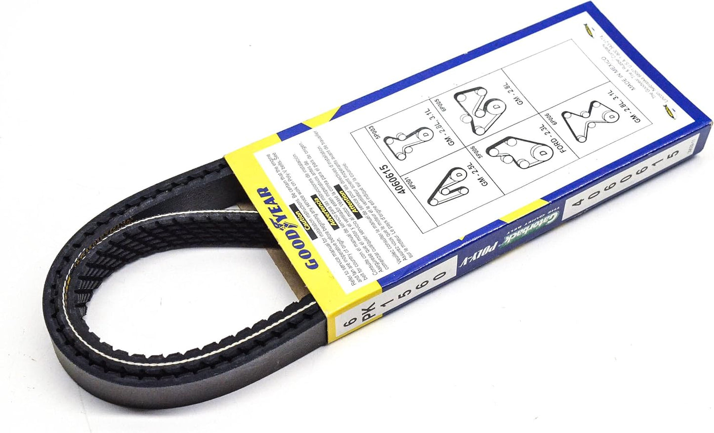 Correa multiV 6 varillas 61.5"