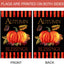 Bandera otoño calabaza decorativa 28x40"