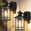 2 Luces Porche Sensor Movimiento Amanecer Impermeable