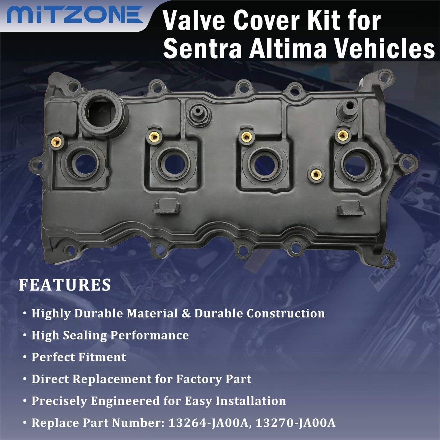 Tapa válvulas motor comp Nissan Altima Sentra 2007-13