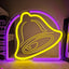 Letrero Neón Taco Campana LED Regulable para Cocina Bar