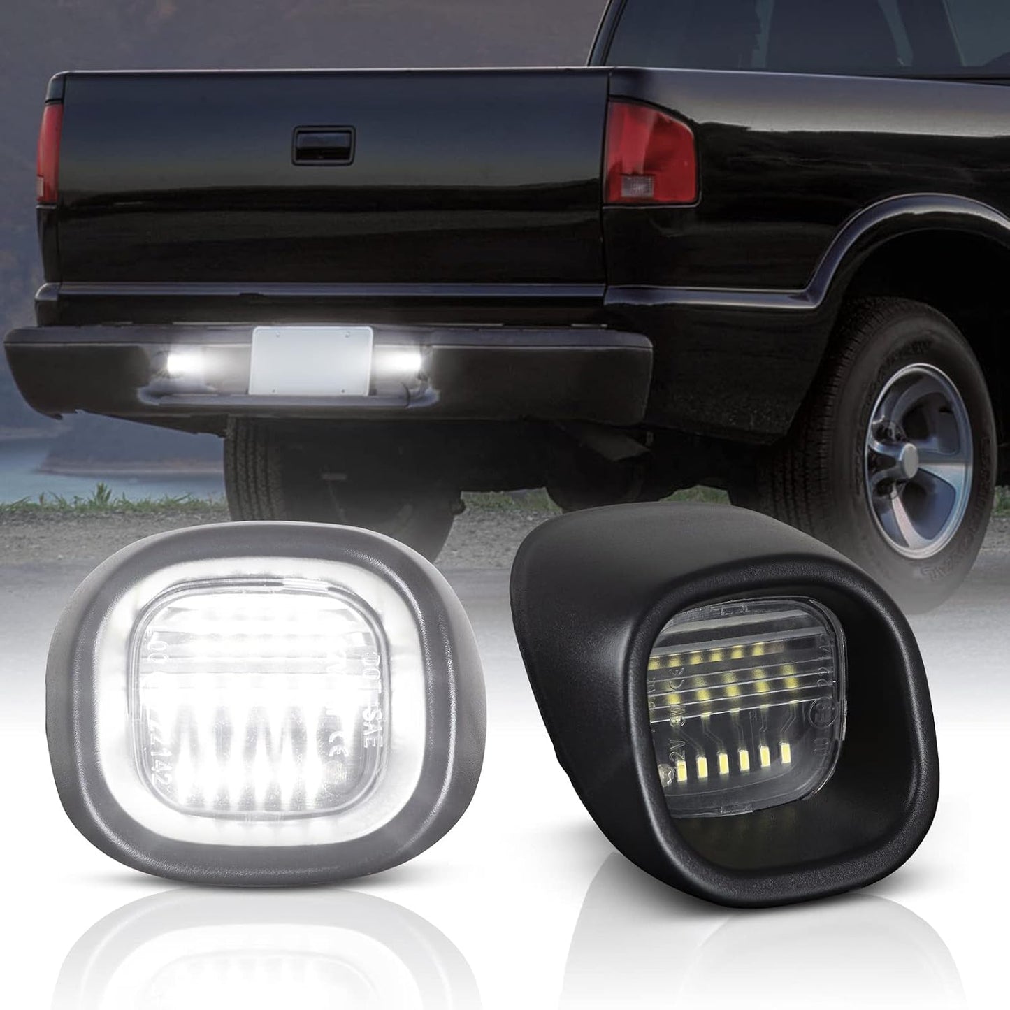 Lámpara LED placa matrícula comp Chevy Blazer S10 98-05