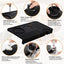 Tapete silicona para cafetera expreso 10.4x5.6pulg negro