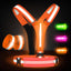 Set Chaleco Reflectante LED Recargable USB con Bolsa