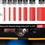 Kit 300 tubos termorretráctiles 3:1 1.77pulg poliolefina
