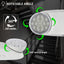 Luz emergencia con batería UL 120/277V CA 2 cabezales