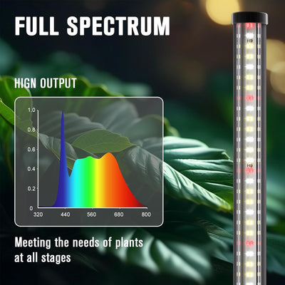 Luz LED cultivo plantas 65pulg espectro completo