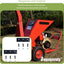 Cuchilla astilladora reemplazo Troy Bilt acero forjado set 2