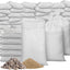 300 Bolsas Arena Blanca 16x26pulg Resistentes para Emergencias