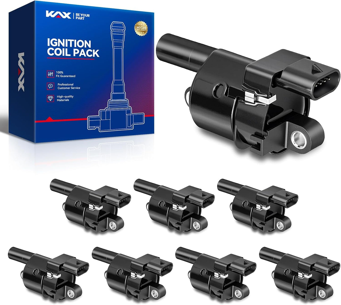8 Bobinas Encendido UF742 comp Chevy Silverado 1500 14-19