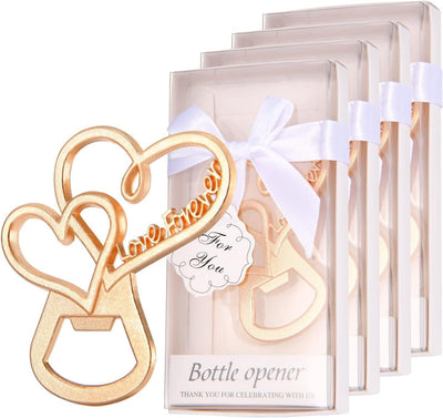50 Abrebotellas Love Forever para Regalos Boda y Fiesta