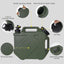 Jarra agua 2.6gal sin BPA espita camping senderismo