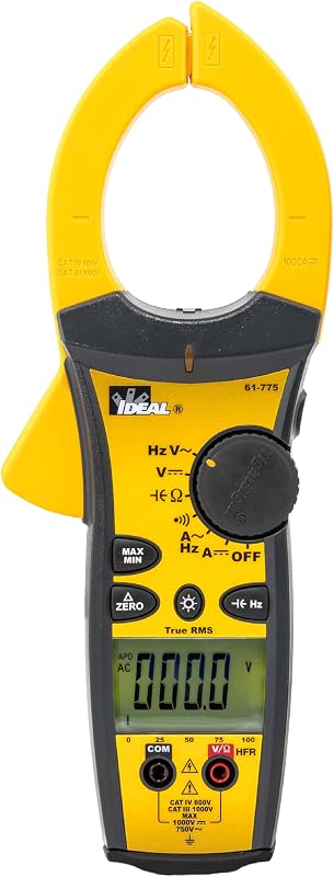 Abrazadera medidor AC/DC TRMS 1000A CATIII 1000V