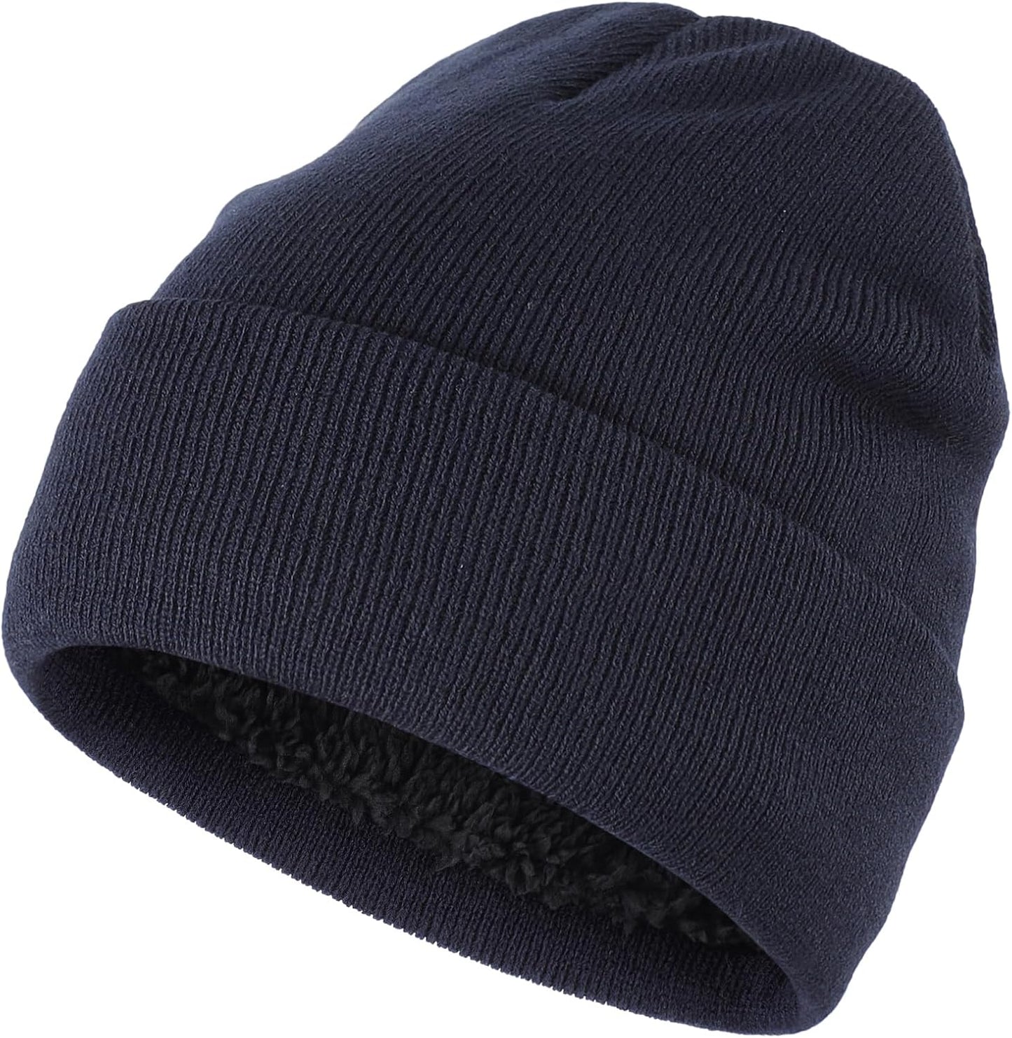 Set Gorro Bufanda Guantes Hombre Cuello Largo Pantalla