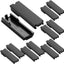 Pack 10 placas llenado disyuntores cubierta negro