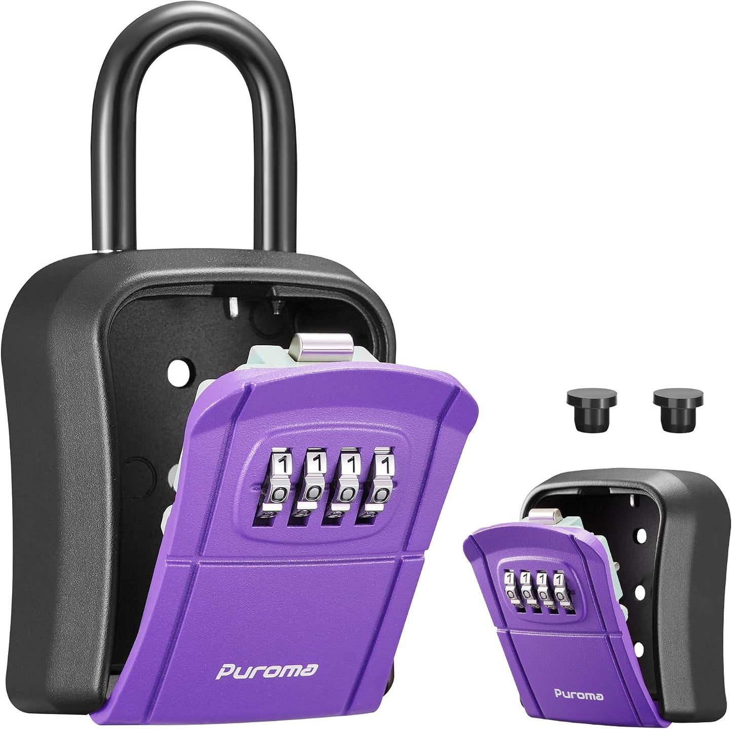 Caja seguridad llaves con combinación portátil para pared