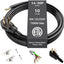 Cable alimentación secadora 15 ft 4clavijas 30A enchufe