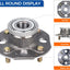 2 Unid. Conjunto rodamiento cubo rueda trasera Honda Accord