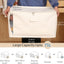 Bolsas edredón lona con cremallera 75L