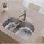 Fregadero acero inox doble cuenco 40/60