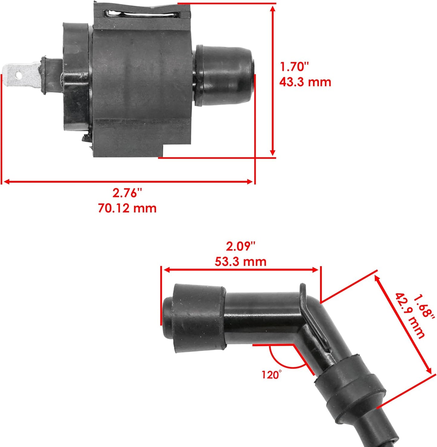 Bobina encendido comp Honda TRX70 86-87