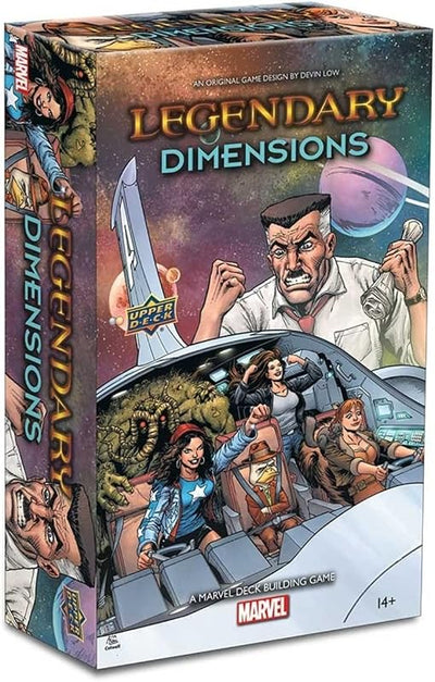 Set Construcción de Baraja Marvel Dimensiones Expansión