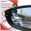 Espejo retrovisor convexo ajustable 360 sin marco 2 pzas