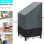 Fundas sillas exterior pack 2 impermeables 25"