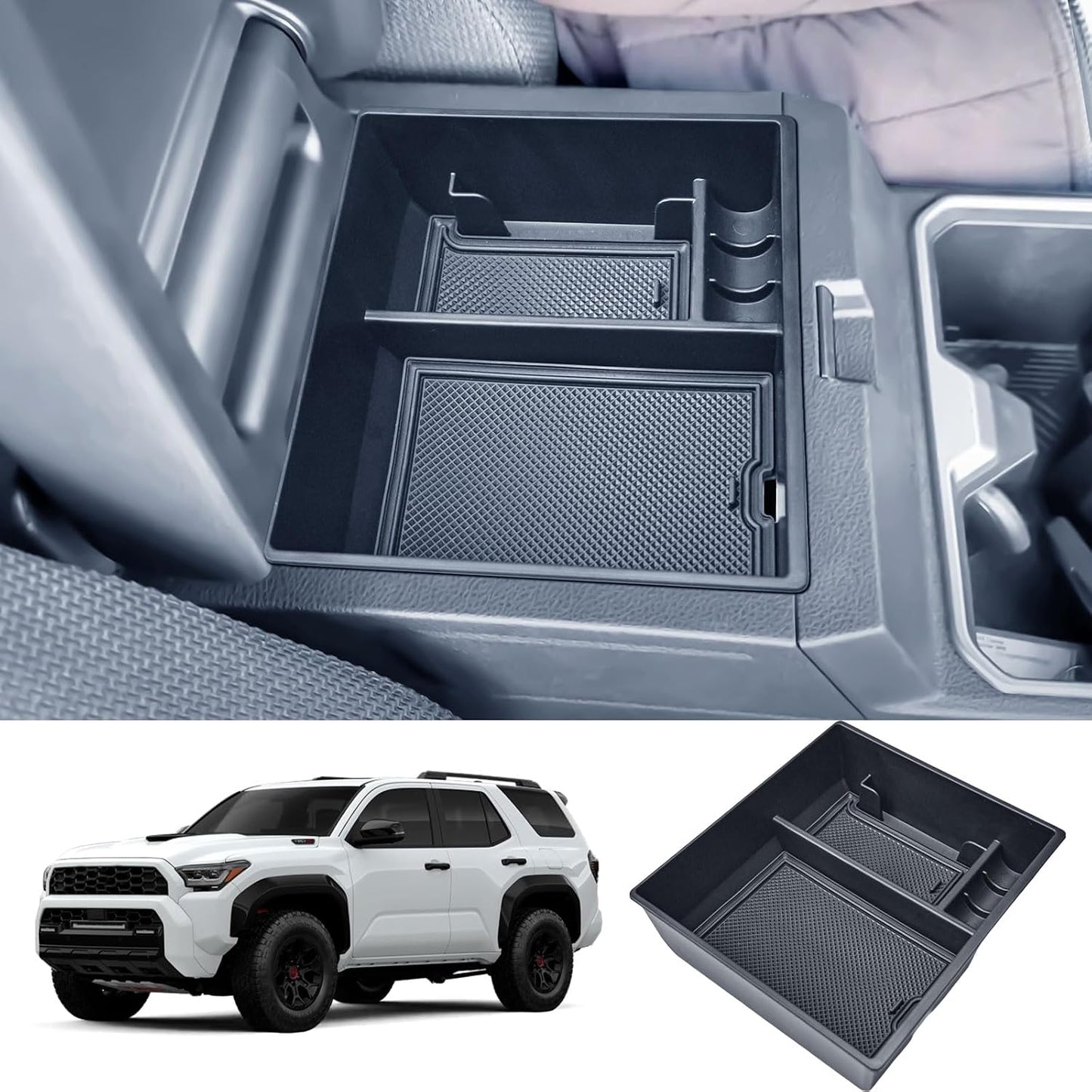Organiz. consola central Toyota 4Runner 2025 plástico ABS