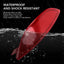 Reflector parachoques trasero rojo advertencia choque