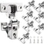 8 Bisagras Puerta Gabinete 1/2pulg Acero Inox