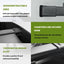 Funda maletero Toyota 4Runner 25-26 fibra carbono privacidad