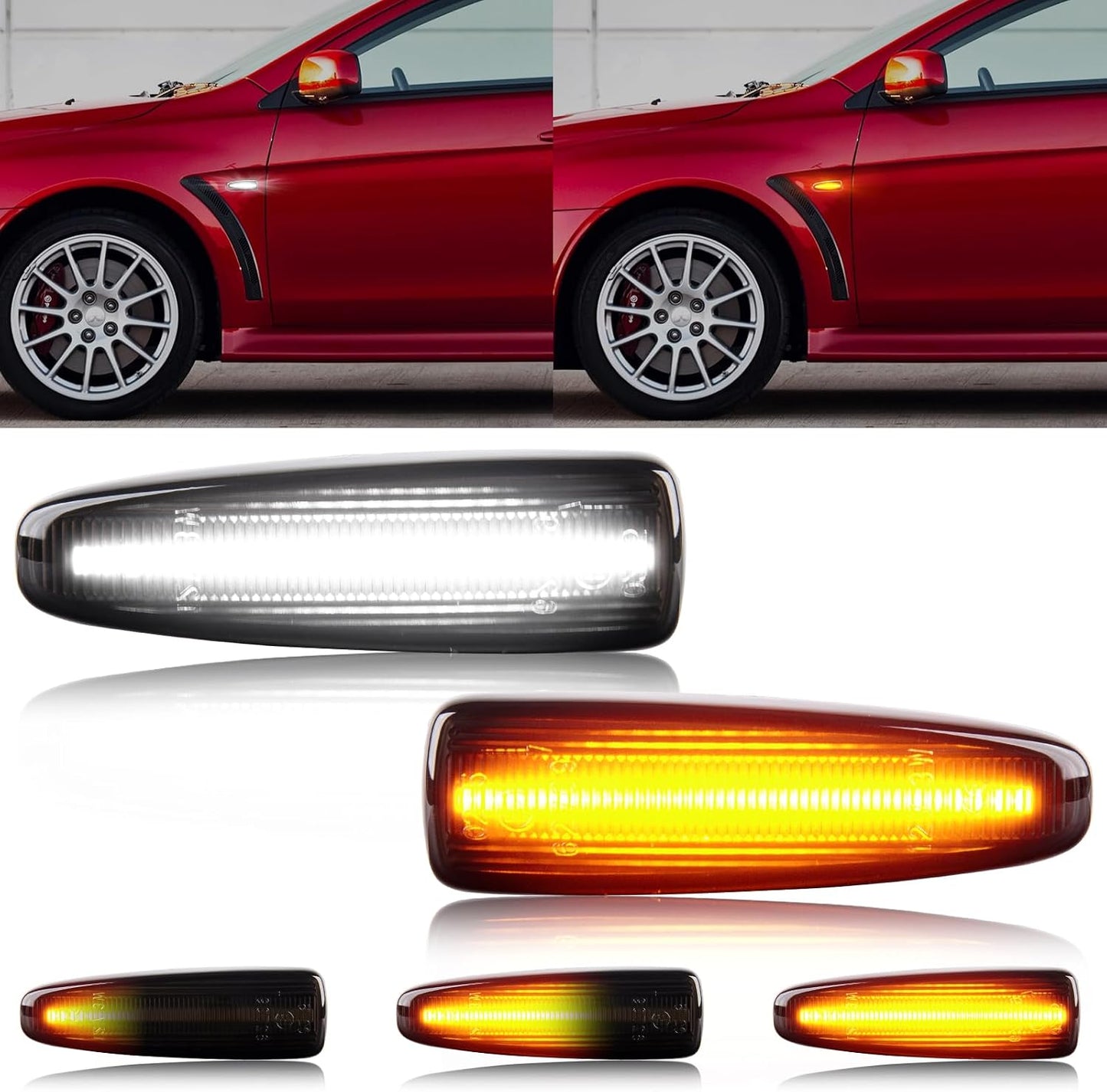 Luz LED marcador lateral Mitsubishi Lancer EVO X