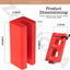 Soporte guardapolvos cerradura motor remolque 4"