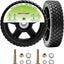 Kits ruedas cortacésped 6" set 2