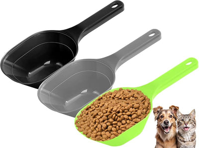 3 Tazas Medidoras Alimentos Mascotas 1 y 1/2 Taza Plástico
