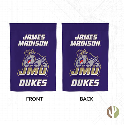 Bandera JMU Dukes 19x12" para eventos al aire libre