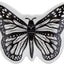 Plato para baratijas de mariposa 1 Uds