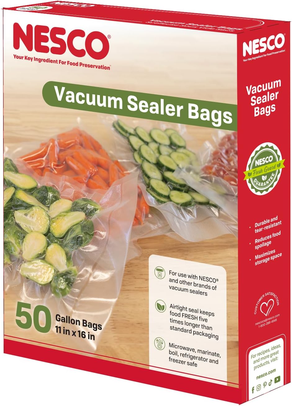 Bolsas selladoras vacío manual VS-10HB 24 Uds transparentes