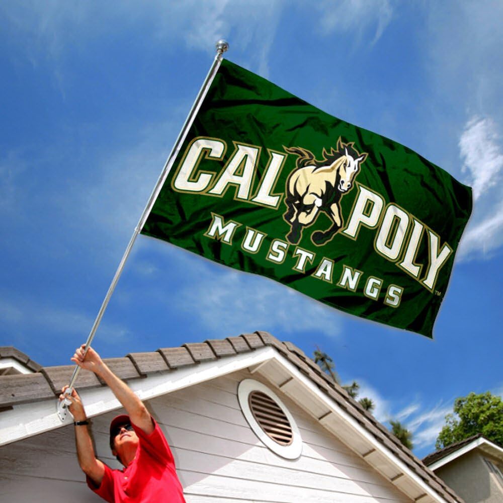 Bandera universidad Cal Poly Mustangs San Luis Obispo