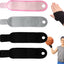 Muñequera para niños 4 pares ajustable negro rosa gris