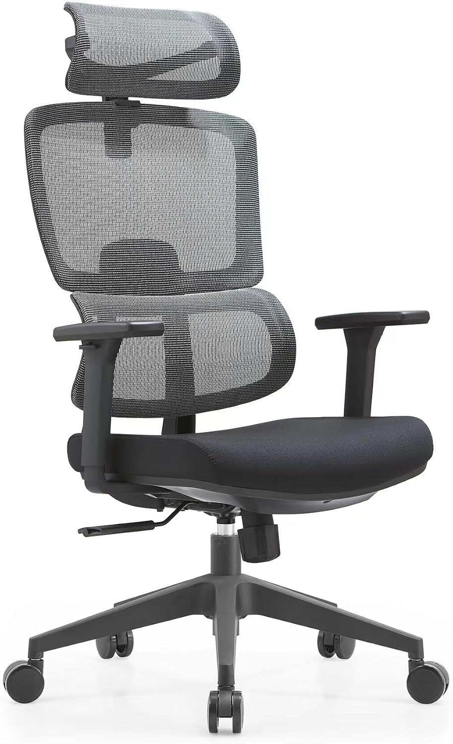 Silla escritorio malla ergonómica lumbar negro