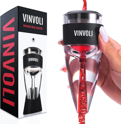 Decantador aireador vino lujo 2026 3 etapas filtro sedimentos