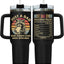 Taza de viaje mapache 40oz regalo padre divertido