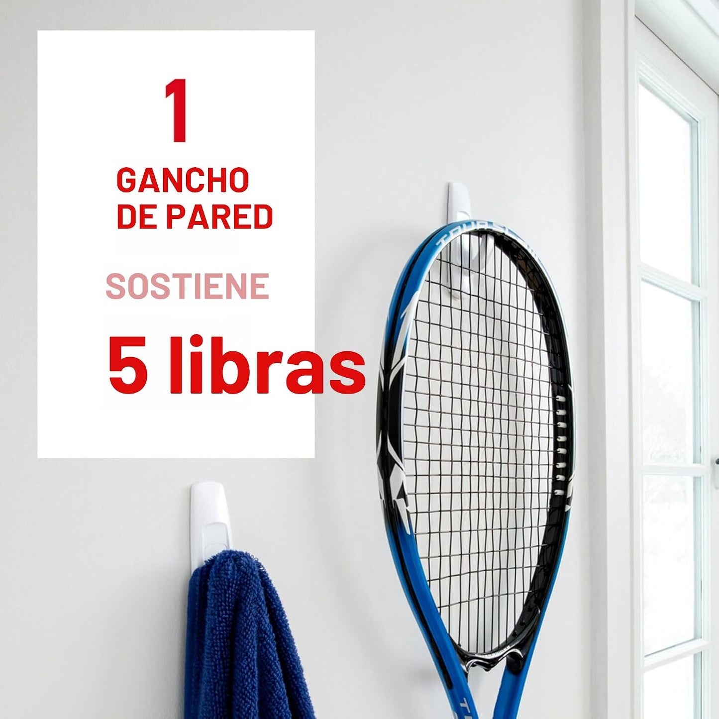 Gancho utilidad grande 12 tiras