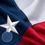 Bandera Texas 3x5ft para exteriores ojales latón duradero
