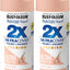 Pintura aerosol 12oz rosa rústico ultra mate set 2